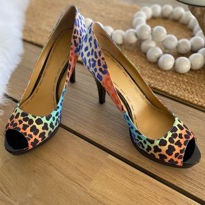 Nine West 4” Peep-Toe Heels